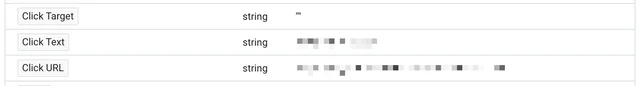 button variables list