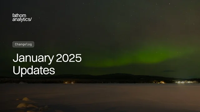 January 2025 Updates