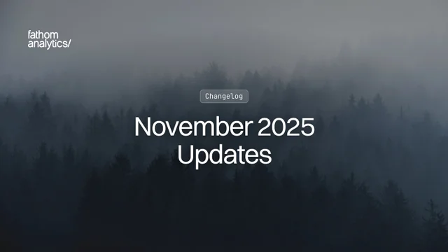 November 2025 Updates