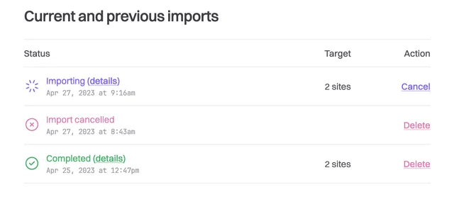 Fathom's GA Importer Fathom's GA Importer