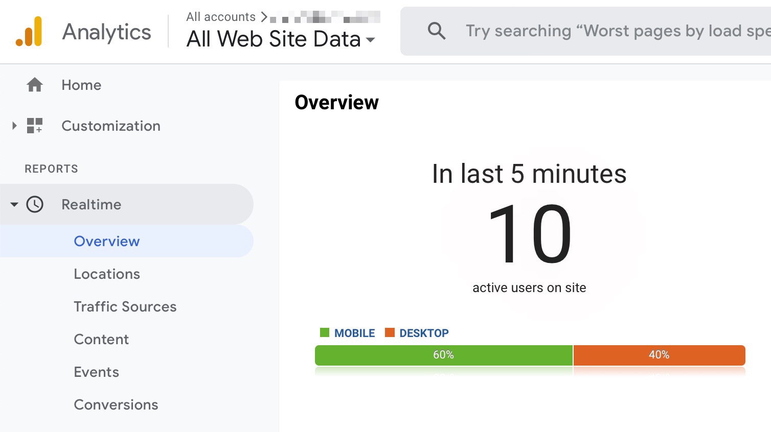 google analytics real traffic is not showing