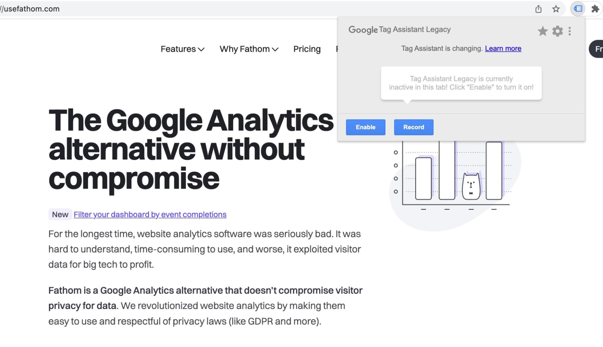 using google tag assistant to validate traffic data