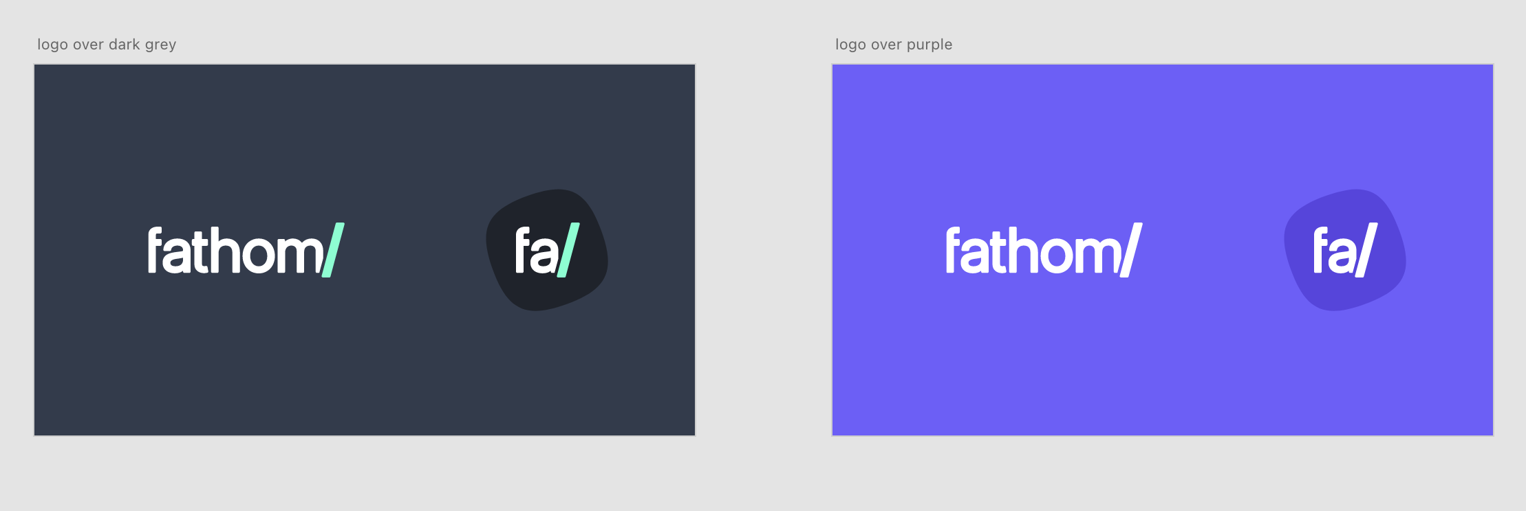 Fathoms new logo options